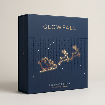 GlowFall™ LED Light Curtain