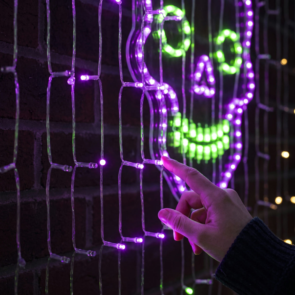 GlowFall™ LED Light Curtain