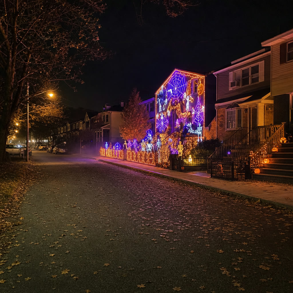 GlowFall™ LED Light Curtain