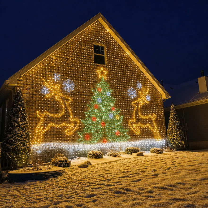 GlowFall™ LED Light Curtain